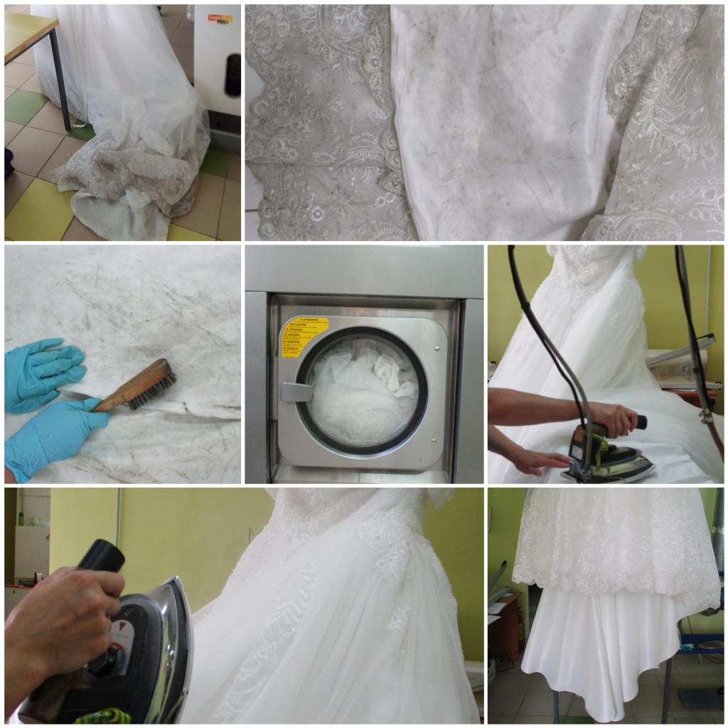 Химчистка свадебного платья-технология